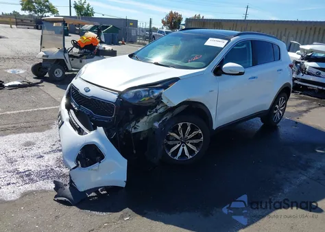 2018 Kia Sportage Ex z USA, uszkodzony, nr VIN KNDPNCAC2J7433984